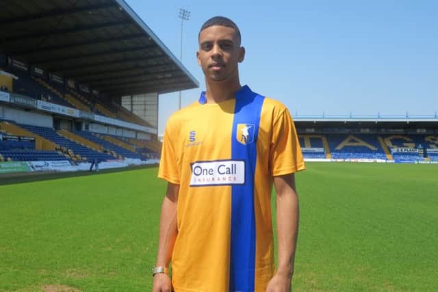 CJ Hamilton arrives at One Call Stadium.