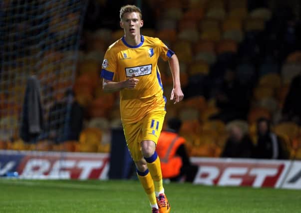 Mansfield Town v Newport County
English League Football - Sky Bet League Two
One Call Stadium, Field Mill, Mansfield, England.
19th August 2014

Mansfield Town's Sam Clucas.

Picture by Dan Westwell (PLEASE BYLINE)

dan.westwell@btinternet.com
07793 733140