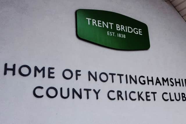 Nottinghamshire County Cricket Club.