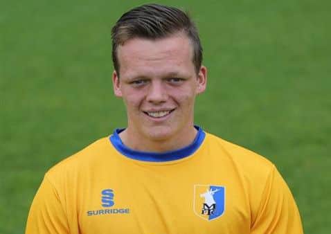 BOUND FOR THE USA -- teenage striker George Holloway.