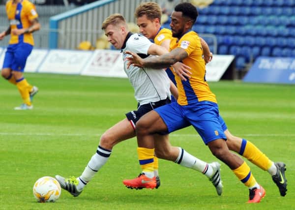 Mansfield Town v Bolton Wanderers.