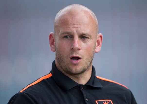 Mansfield Town manager Adam Murray - Pic By James Williamson