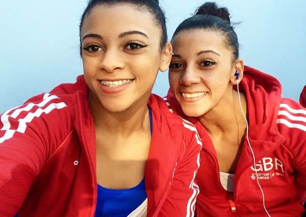 Ellie Downie (left) is pictured with her sister, Becky.