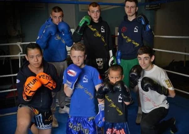 Bulwell Fight Factory: Tak Lei, Lele Capeness, Ronnie Capeness, Jaidan Ryder, CJ Louth, Gavin Capeness and Connor Millward