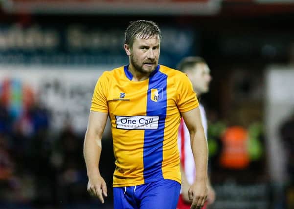 Mansfield Town's  Jamie McGuire - Pic by Chris Holloway