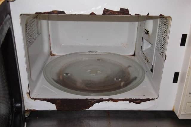 One of the microwaves. Picture: Ashfield District Council.