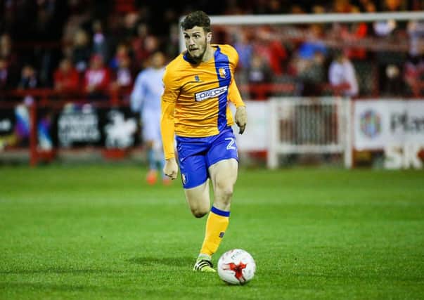 Mansfield Town's Alex Iacovitti - Pic by Chris Holloway