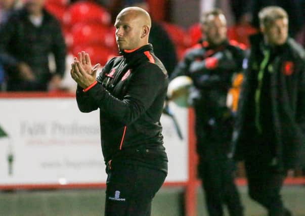 Mansfield Town's Manager Adam Murray - Pic by Chris Holloway