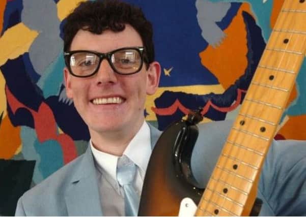 Andrew Morley is Buddy Holly at Worksop this weekend