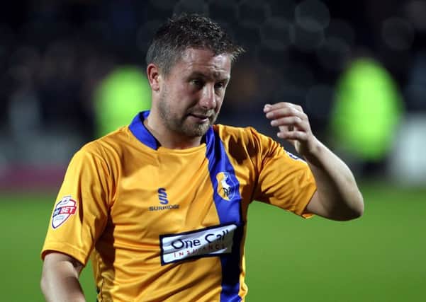 Mansfield Town's Jamie McGuire
. Picture by Dan Westwell