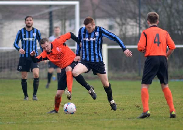 Selston in action against Matlock Reserves earlier in January.