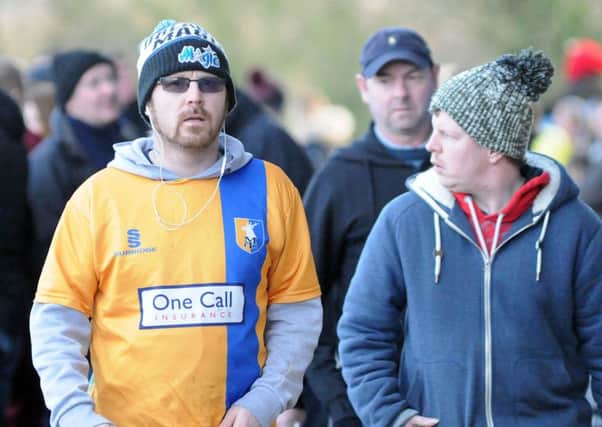 Stags v Leyton Orient.
Fans gallery.
