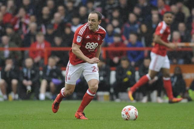 David Vaughan during Saturday's East Midlands derby. Pic by Mark Fear.