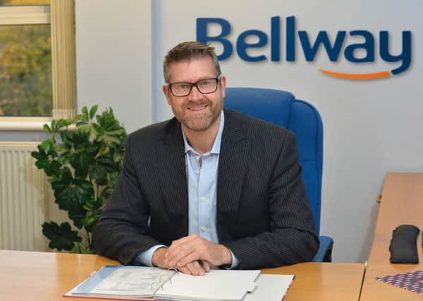 Ben Smith, who is the East Midlands sales director for Bellway.