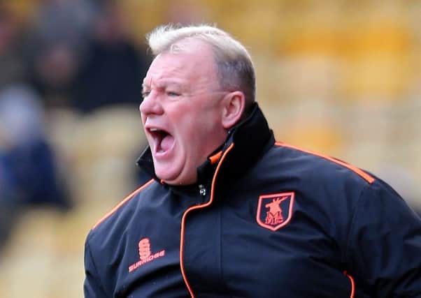 Mansfield Town Manager Steve Evans 
Picture by Dan Westwell