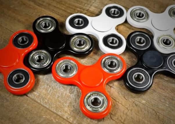 Fidget spinners are the latest craze sweeping the nation