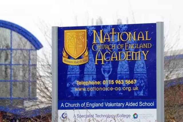 The National Church of England Academy in Hucknall