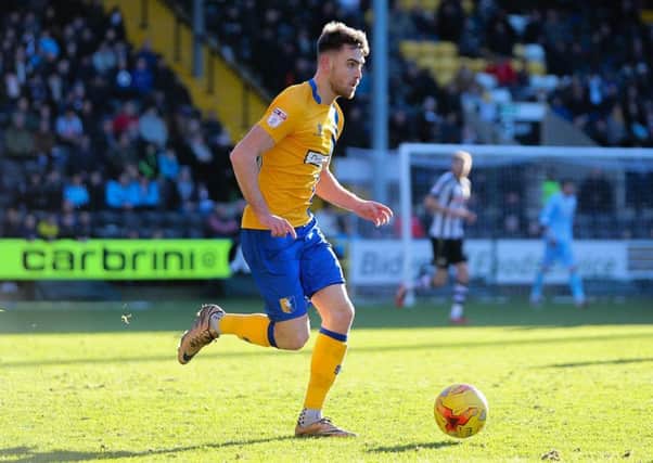 Mansfield Town's Ben Whiteman - Pic by Chris Holloway