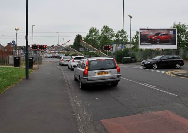 The unreliable level-crossing at St Albans Road, Bulwell.