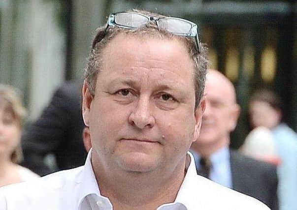 Sports Direct founder, owner and chief executive Mike Ashley.