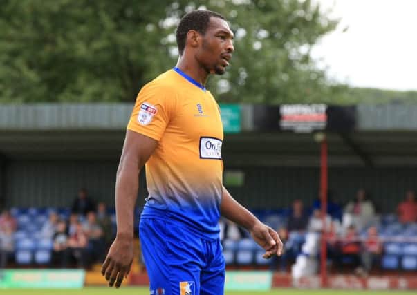 Pre-season friendly between Alfreton Town and Mansfield Town - Saturday July 29th 2017. Mansfield player Krystian Pearce. Picture: Chris Etchells
