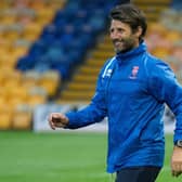 Mansfield vs Lincoln - Lincoln City manager Danny Cowley - Pic By James Williamson