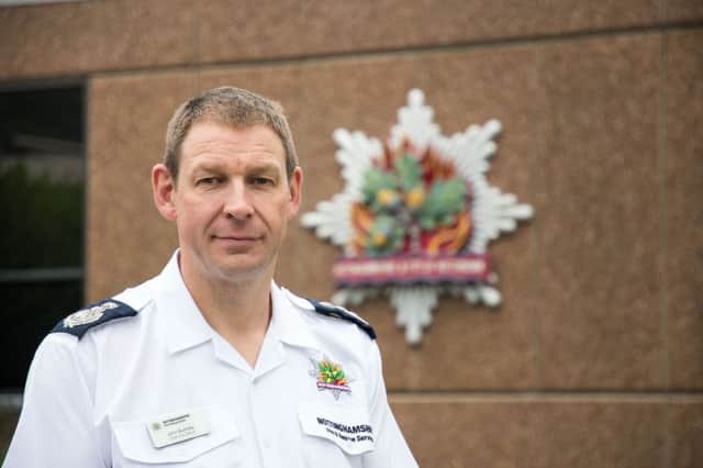 Nottinghamshire Chief Fire Officer John Buckley