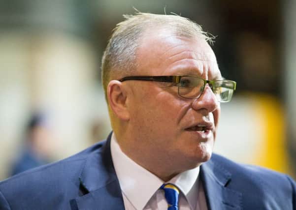Port Vale vs Mansfield Town - Mansfield Town manager Steve Evans - Pic By James Williamson