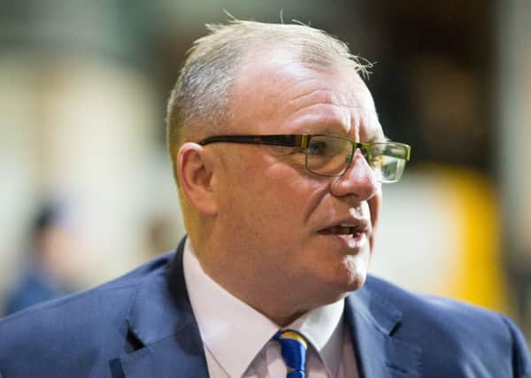 Port Vale vs Mansfield Town - Mansfield Town manager Steve Evans - Pic By James Williamson