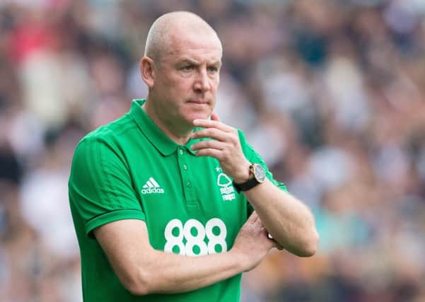 Derby County vs Nottingham Forest - Nottingham Forest Head Coach Mark Warburton - Pic By James Williamson