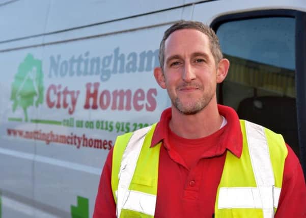 Hucknall plumber Matt Gustard, who has been named one of the top apprentices in the country at a national awards ceremony.