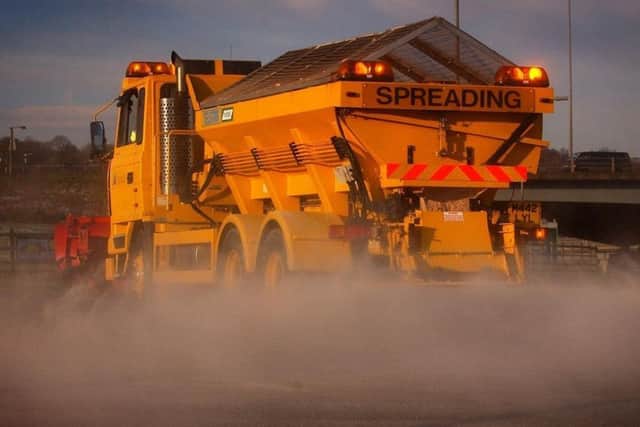 Gritters have already been kept busy this winter