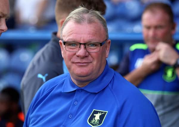 Mansfield Town Manager Steve Evans
Picture by Dan Westwell