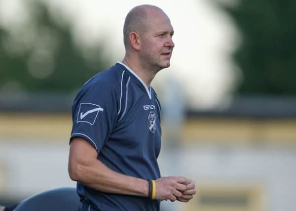 Hucknall Town manager Andy Graves - Pic by James Williamson
