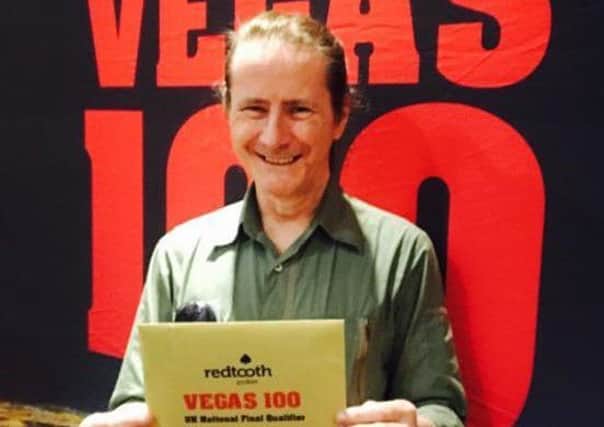 Martin Fordham, who has won a trip to Las Vegas.