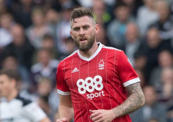 Derby County vs Nottingham Forest - Daryl Murphy of Nottingham Forest - Pic By James Williamson