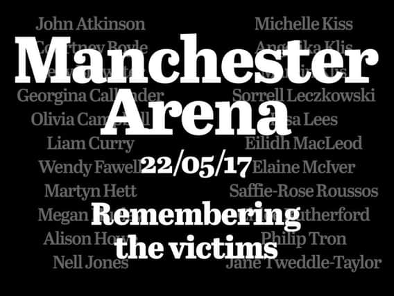 The Manchester Arena attack took place a year ago today