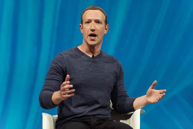 The Facebook founder saw his wealth hit £76 billion after he announced the rollout of the short form video feature, Instagram Reels (Photo: Shutterstock)